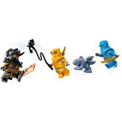 Lego Ninjago Nya i Arin - bitwa na grzbiecie małego smoka 71798