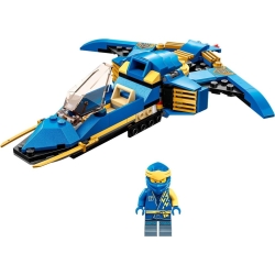 Lego Ninjago Odrzutowiec ponaddźwiękowy Jay’a EVO 71784