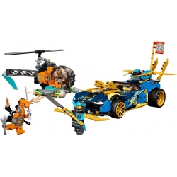 Lego Ninjago Wyścigówka EVO Jaya i Nyi 71776