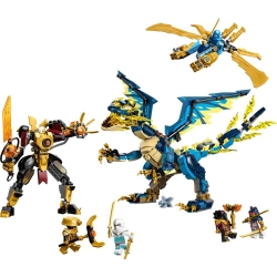 Lego Ninjago Smok żywiołu kontra mech cesarzowej 71796