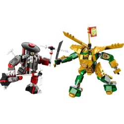 Lego Ninjago Starcie Lloyda z Mechem EVO 71781