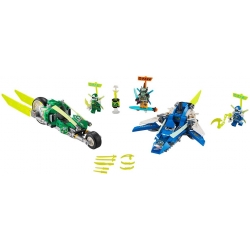 Lego Ninjago Wyścigówki Jaya i Lloyda 71709