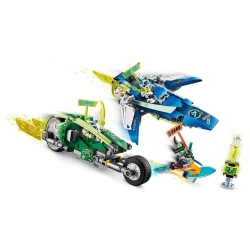 Lego Ninjago Wyścigówki Jaya i Lloyda 71709