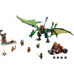 Lego Ninjago Zielony smok NRG 70593