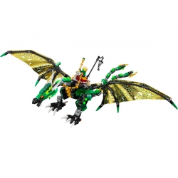 Lego Ninjago Zielony smok NRG 70593