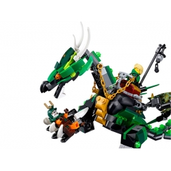 Lego Ninjago Zielony smok NRG 70593