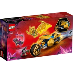 Lego Ninjago Złoty smoczy motocykl Jaya 71768