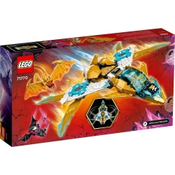 Lego Ninjago Złoty smoczy odrzutowiec Zane’a 71770