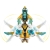 Lego Ninjago Złoty smoczy odrzutowiec Zane’a 71770