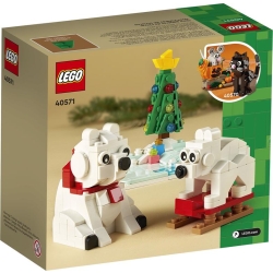 Lego Seasonal Zimowe niedźwiedzie polarne 40571