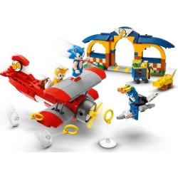 Lego Sonic the Hedgehog Tails z warsztatem i samolot Tornado 76991