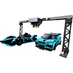 Lego Speed Champions Formula E Panasonic Jaguar Racing GEN2 car i Jaguar I-PACE eTROPHY 76898