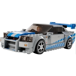 Lego Speed Champions Nissan Skyline GT-R (R34) z filmu „Za szybcy, za wściekli” 76917