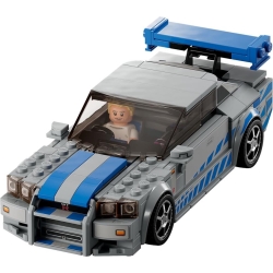 Lego Speed Champions Nissan Skyline GT-R (R34) z filmu „Za szybcy, za wściekli” 76917