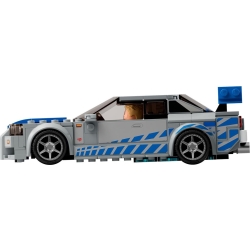 Lego Speed Champions Nissan Skyline GT-R (R34) z filmu „Za szybcy, za wściekli” 76917