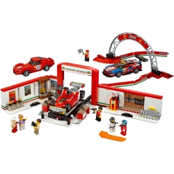 Lego Speed Champions Rewelacyjny warsztat Ferrari 75889
