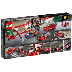 Lego Speed Champions Rewelacyjny warsztat Ferrari 75889