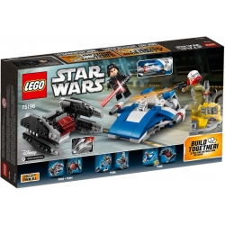 Lego Star Wars A-Wing™ kontra TIE Silencer™ 75196