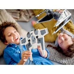 Lego Star Wars Mandaloriański myśliwiec Fang Fighter kontra TIE Interceptor™ 75348
