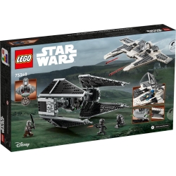 Lego Star Wars Mandaloriański myśliwiec Fang Fighter kontra TIE Interceptor™ 75348