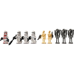 Lego Star Wars Zestaw bitewny z żołnierzem armii klonów™ i droidem bojowym™ 75372