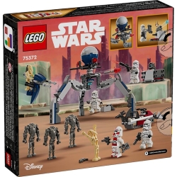 Lego Star Wars Zestaw bitewny z żołnierzem armii klonów™ i droidem bojowym™ 75372