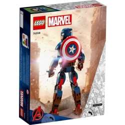 Lego Super Heroes Figurka Kapitana Ameryki do zbudowania 76258