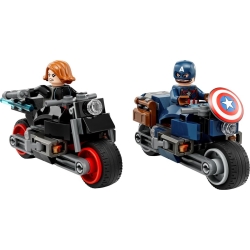 Lego Super Heroes Motocykle Czarnej Wdowy i Kapitana Ameryki 76260