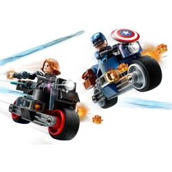 Lego Super Heroes Motocykle Czarnej Wdowy i Kapitana Ameryki 76260