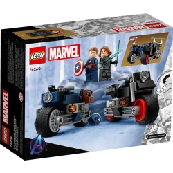 Lego Super Heroes Motocykle Czarnej Wdowy i Kapitana Ameryki 76260