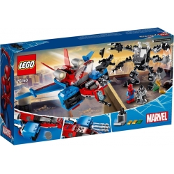 Lego Super Heroes Pajęczy odrzutowiec kontra mech Venoma 76150