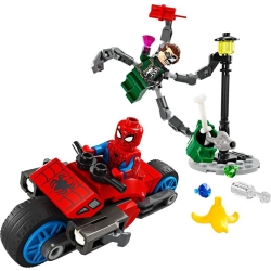 Lego Super Heroes Pościg na motocyklu: Spider-Man vs. Doc Ock 76275