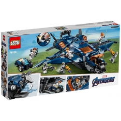 Lego Super Heroes Wspaniały Quinjet Avengersów 76126
