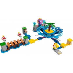 Lego Super Mario Zestaw rozszerzający Duży jeżowiec i zabawa na plaży 71400
