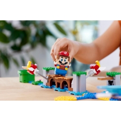 Lego Super Mario Zestaw rozszerzający Duży jeżowiec i zabawa na plaży 71400