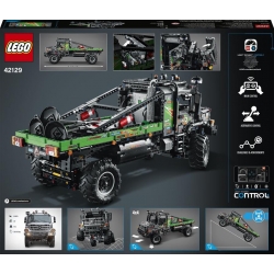 Lego Technic Ciężarówka Mercedes-Benz Zetros z napędem na 4 koła 42129