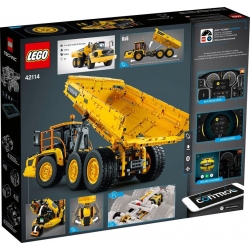 Lego Technic Wozidło przegubowe Volvo 6x6 42114