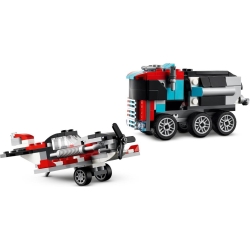 Lego Creator Ciężarówka z platformą i helikopterem 31146