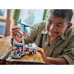 Lego Creator Ciężarówka z platformą i helikopterem 31146