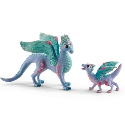 Schleich Bayala Kwiecisty Smok Mama i Dziecko 70592