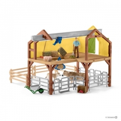 Schleich Farm World Dom wiejski ze stajnią i zwierzętami 42407