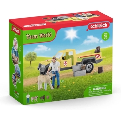 Schleich Farm World Samochód weterynarza 42503