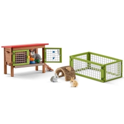 Schleich Farm World Zagroda dla królików 42420