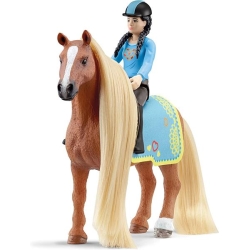 Schleich Horse Club Sofia’s Beauties Koń z włosami do stylizacji Zestaw startowy Kim i Caramelo 42585