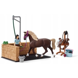 Schleich Horse Club Myjnia dla koni Emily i Luna 42438