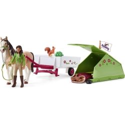 Schleich Horse Club Sarah Przygoda na campingu 42533