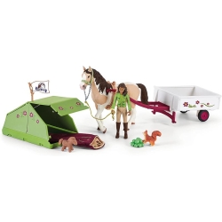 Schleich Horse Club Sarah Przygoda na campingu 42533