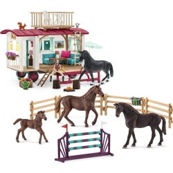 Schleich Horse Club Sekretne szkolenie w przyczepie kempingowej 72141