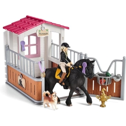 Schleich Horse Club Zagroda dla koni Tori i Princess 42437