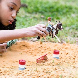 Schleich Horse Club Zestaw do jazdy westernowej Hannah 42441